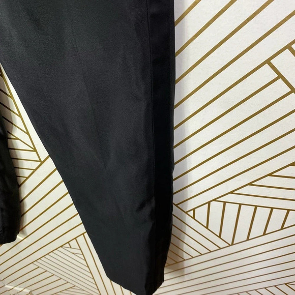 3.1‎ Phillip Lim Tuxedo Pants Straight Leg Inset Side Stripe Black Size US 00 - Picture 6 of 12